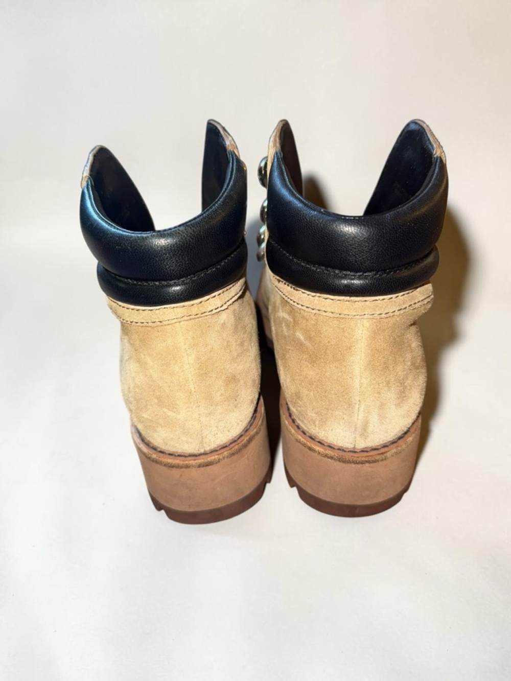 3.1 Philip Lim Tan Suede Dylan Hiking Boot (No Laces) W 9 - Picture 9 of 10